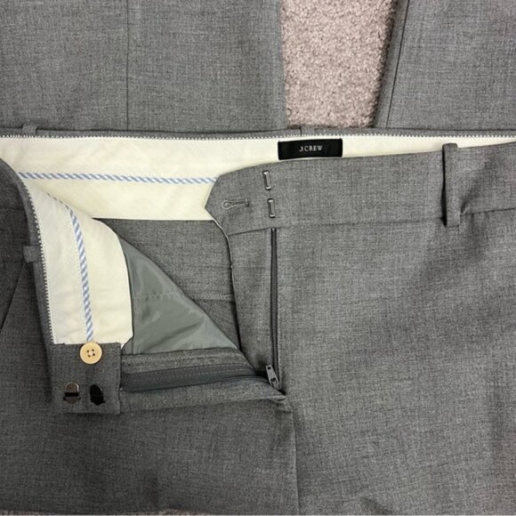 J. Crew Cameron High-Rise Four-Season Stretch Pants Gray Size 16 Work to Weekend - Picture 3 of 6